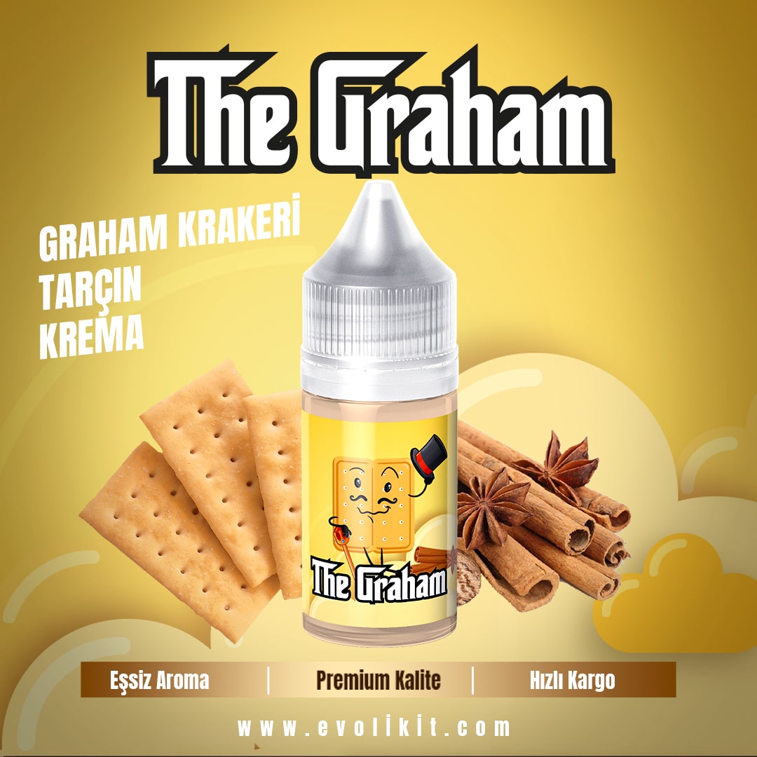 the graham krakerli ve tarçınlı elektronik sigara likiti sipariş