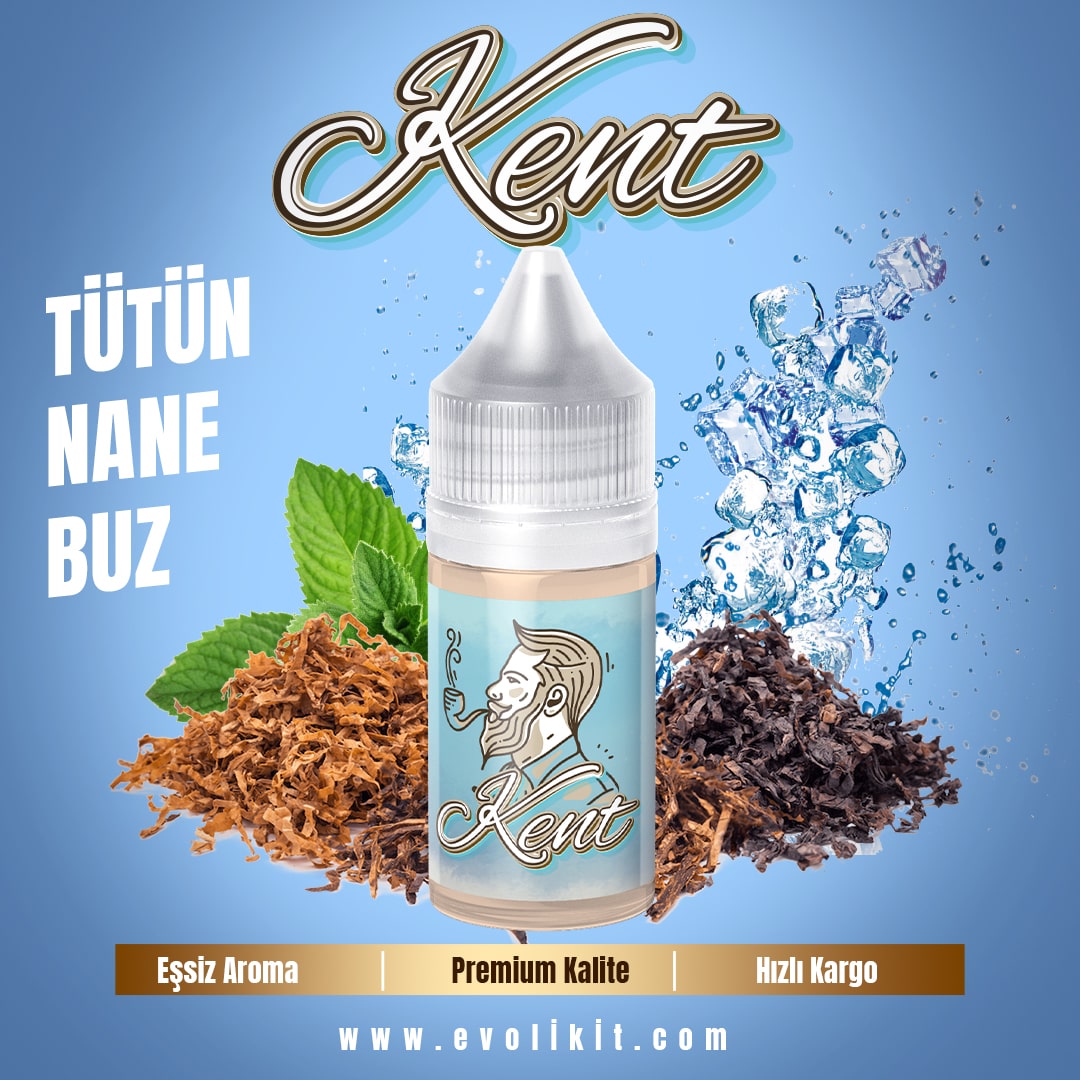 tütün nane ve buz aromalı likit